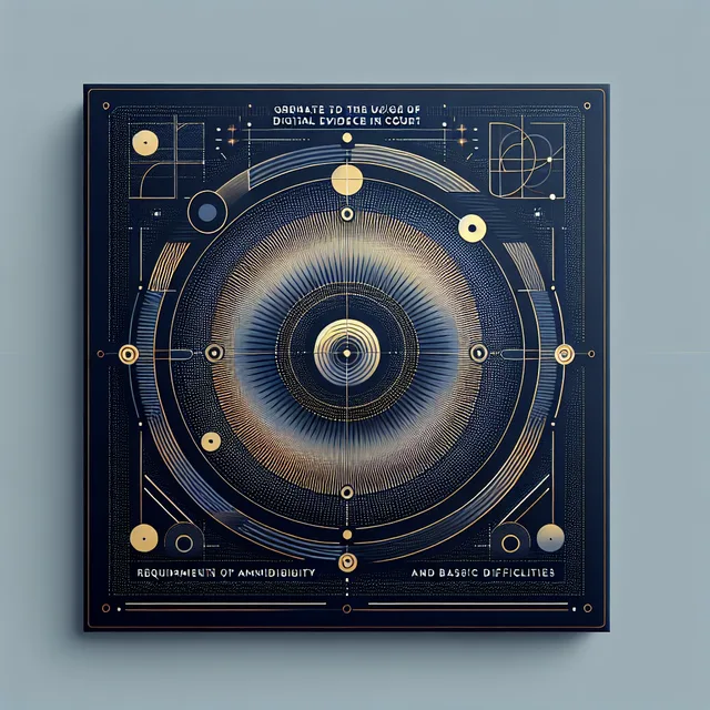 Использование цифровых доказательств в суде: требования к допустимости и основные трудности